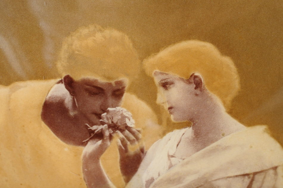 2Ladies in Art Nouveau Style / Crystolian Painting