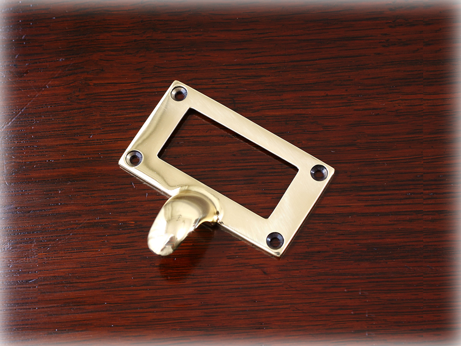 真鍮製カードフレーム プルハンドル 6cm×5cm