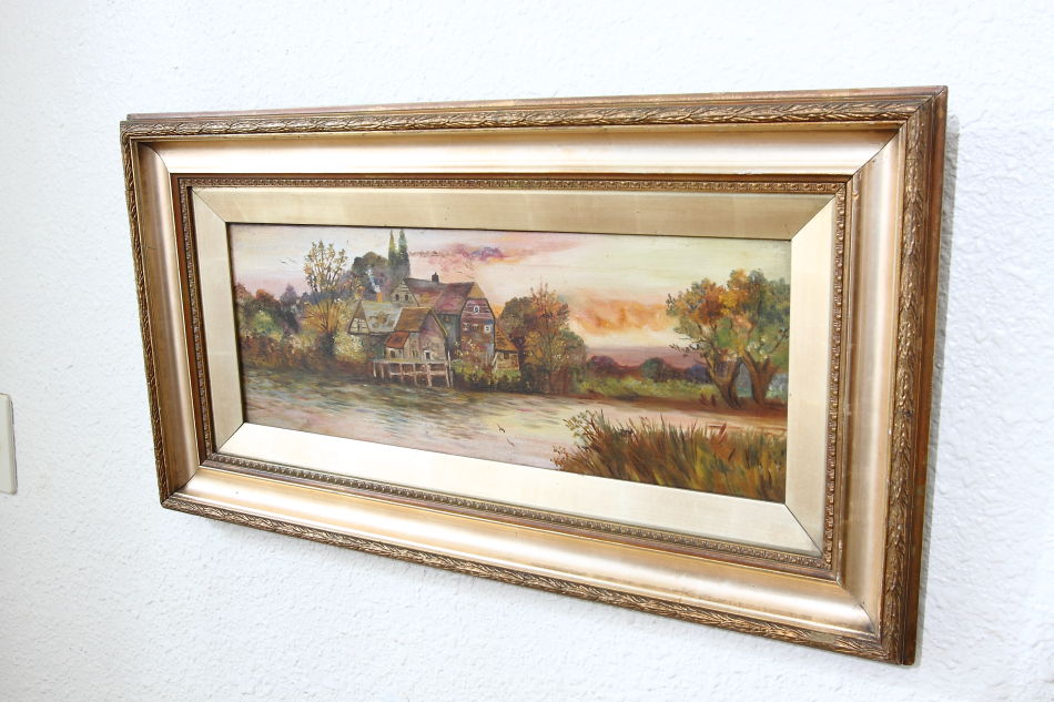 River Scenes / Oil painting