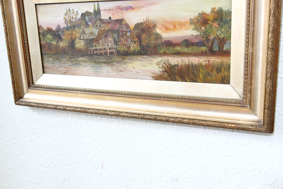 River Scenes / Oil painting