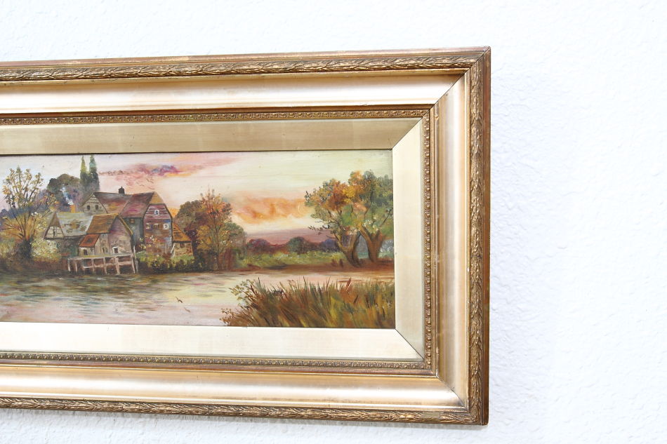 River Scenes / Oil painting