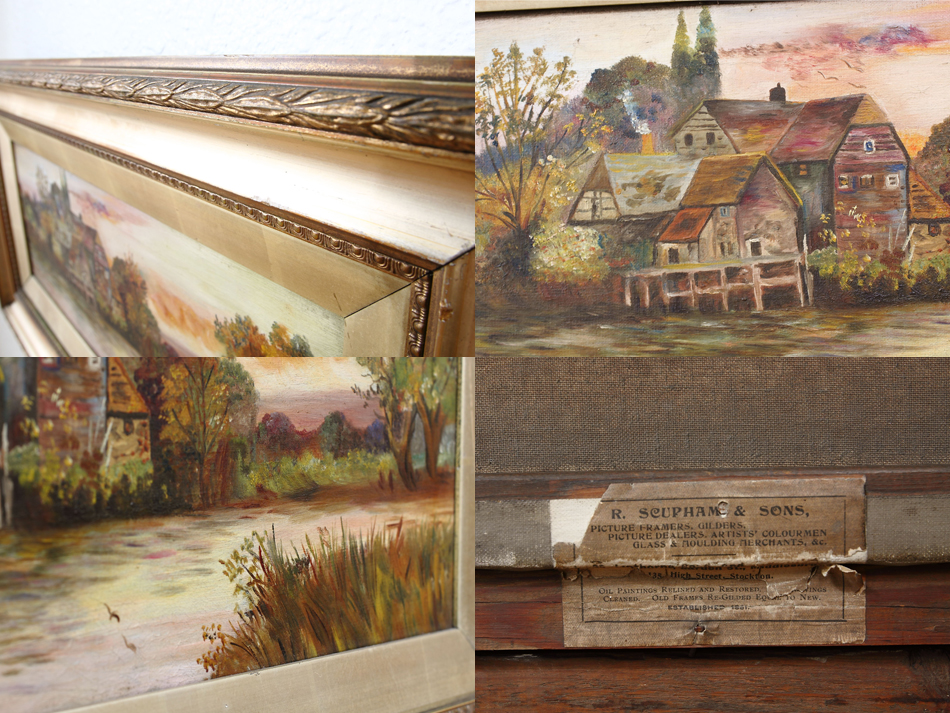 River Scenes / Oil painting