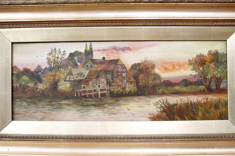 River Scenes / Oil painting