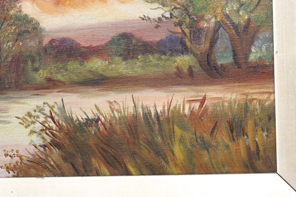 River Scenes / Oil painting
