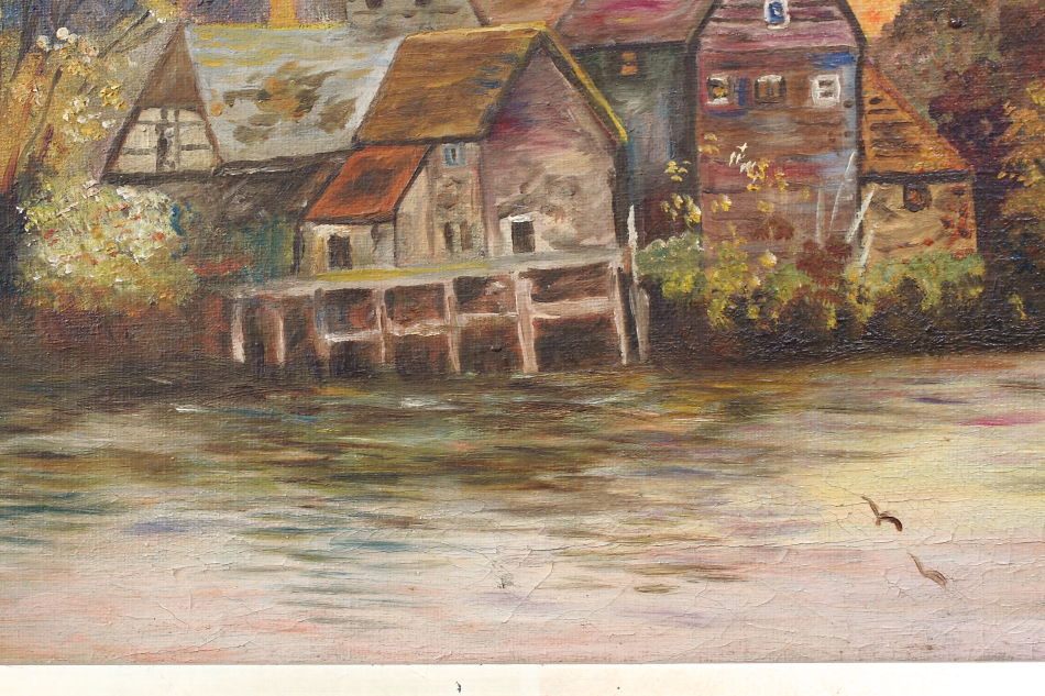 River Scenes / Oil painting