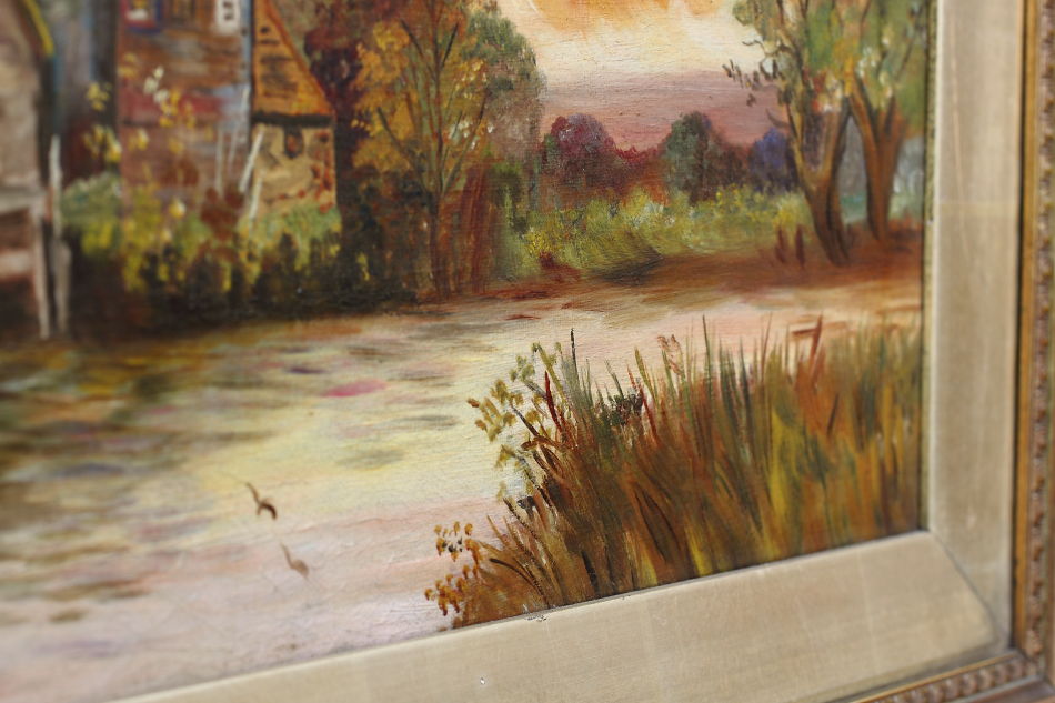 River Scenes / Oil painting