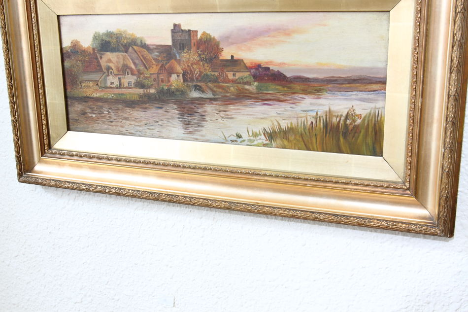 River Scenes / Oil painting