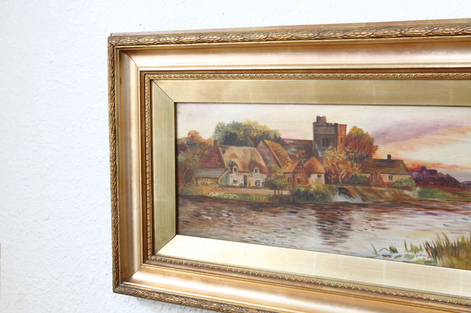 River Scenes / Oil painting