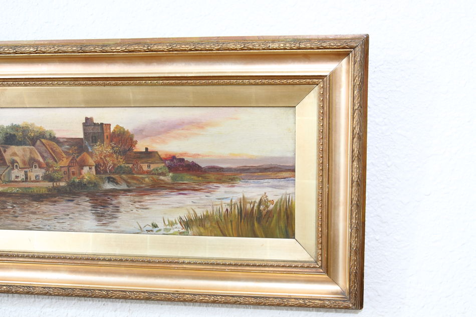 River Scenes / Oil painting