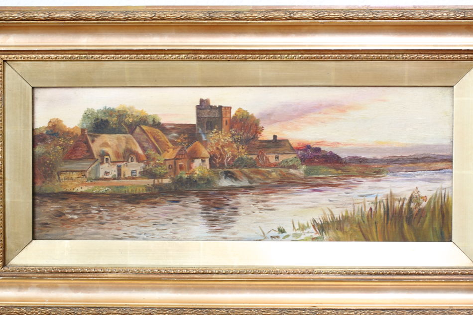River Scenes / Oil painting