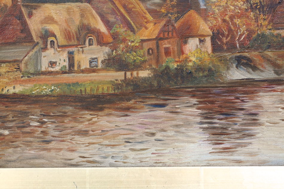 River Scenes / Oil painting