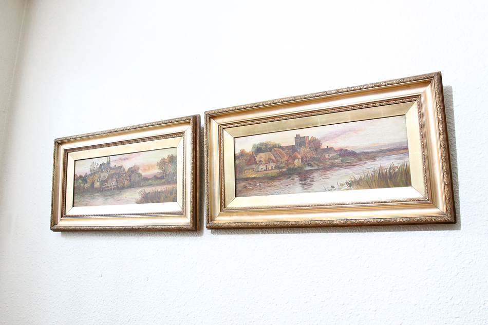 River Scenes / Oil painting