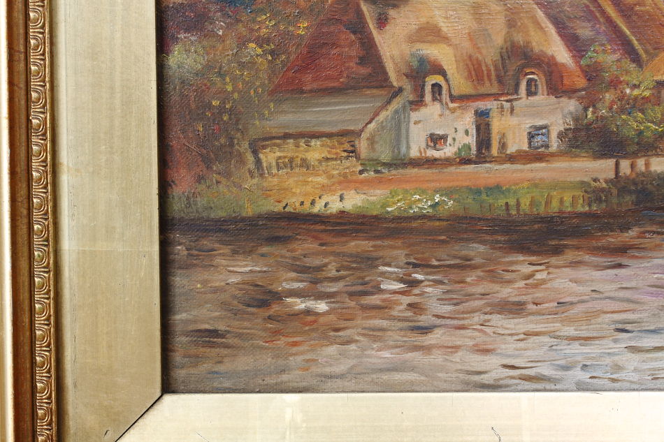 River Scenes / Oil painting
