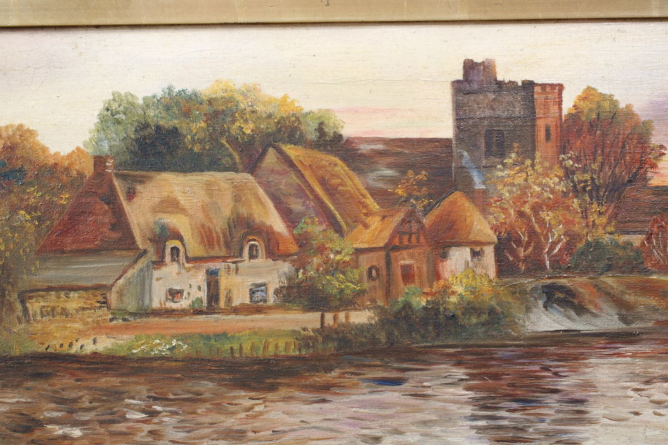 River Scenes / Oil painting