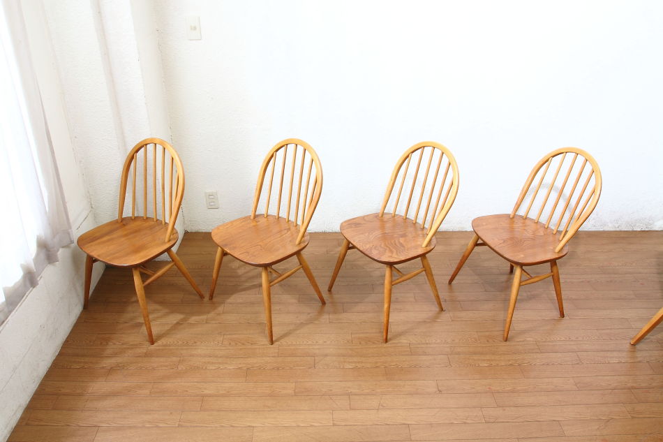 アーコールErcol ウィンザーダイニングチェア ブルーラベル