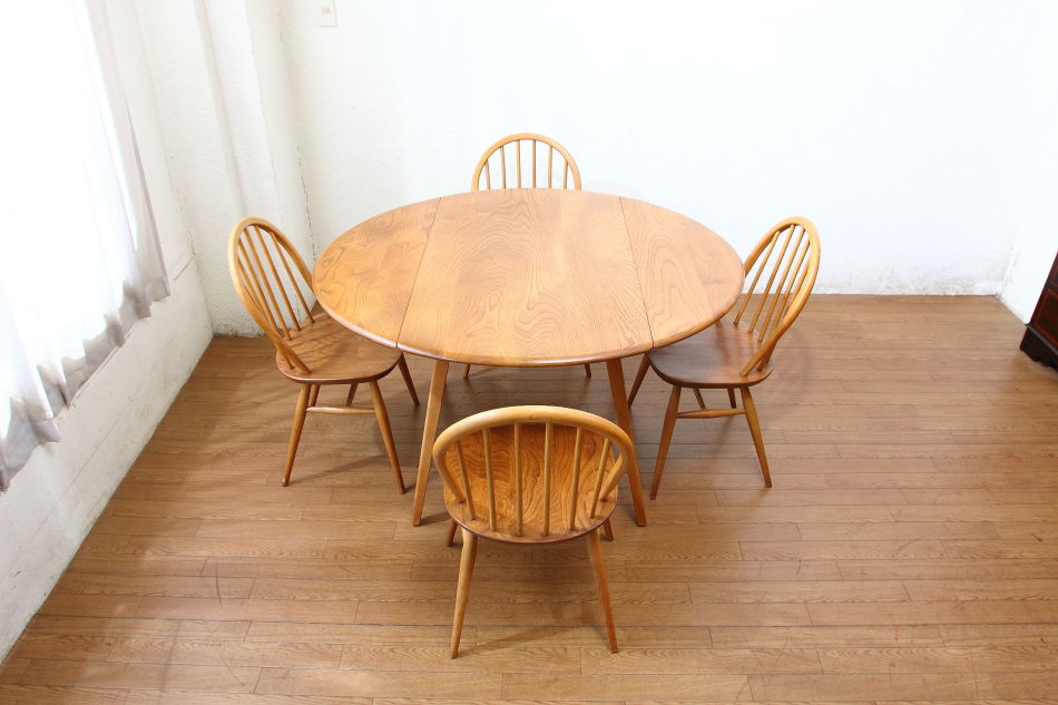 アーコールErcol ウィンザーダイニングチェア ブルーラベル
