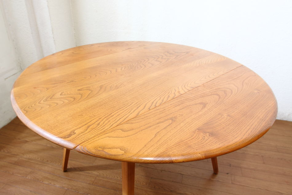 アーコールERCOL ウィンザーバタフライテーブル ブルーラベル