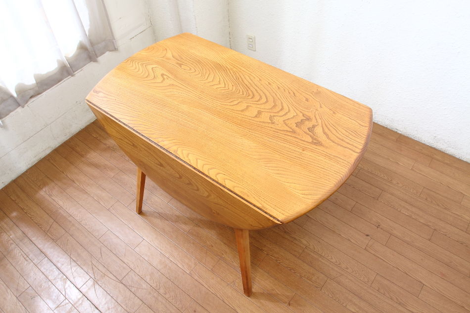 アーコールERCOL ウィンザーバタフライテーブル ブルーラベル