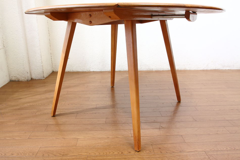 アーコールERCOL ウィンザーバタフライテーブル ブルーラベル