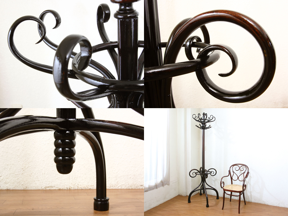 トーネットThonet ベントウッドコートハンガー