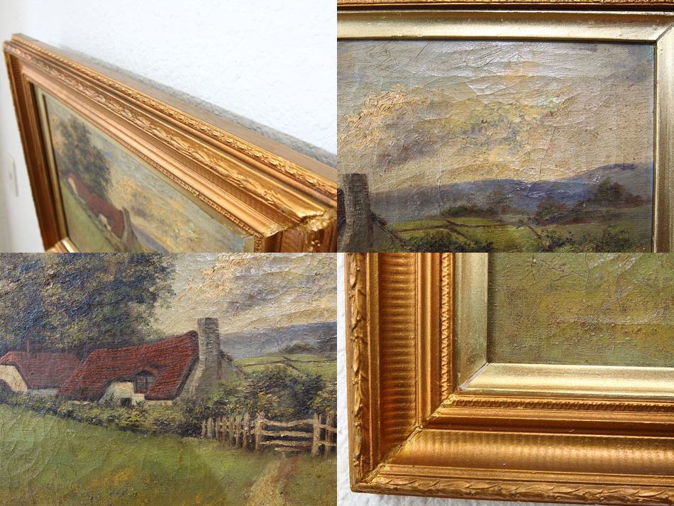 Rural Cottage / Oil painting