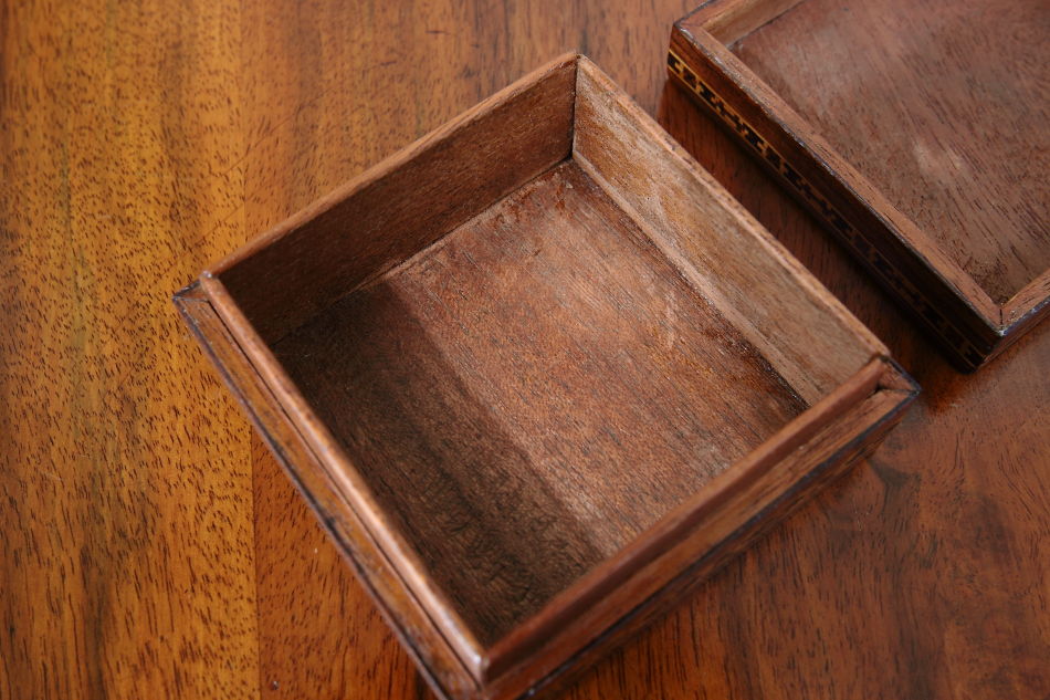 ローズウッド タンブリッジウェアTunbridge Ware ボックス