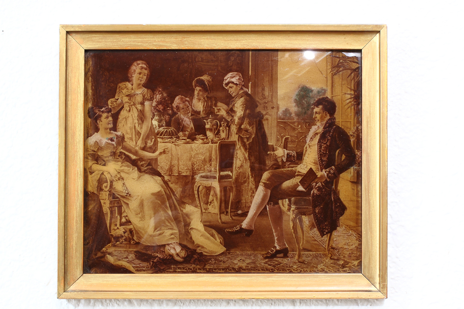 Victorian Tea Party / Crystolian Painting