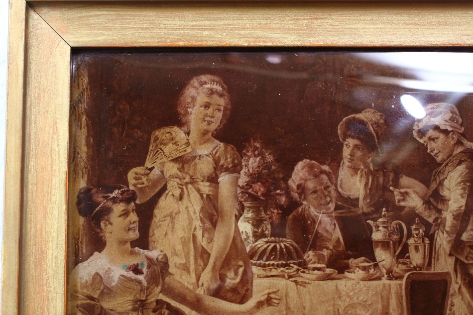 Victorian Tea Party / Crystolian Painting