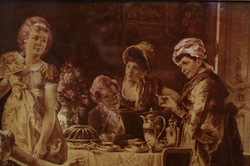 Victorian Tea Party / Crystolian Painting