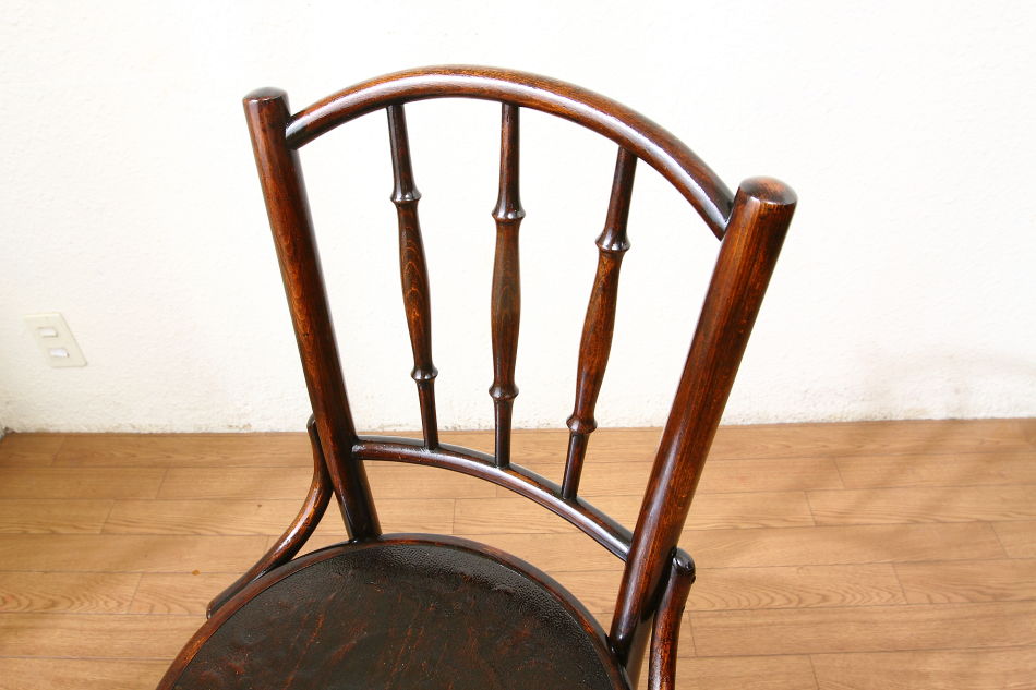 トーネットThonet No98スピンドルバックベントウッドチェア