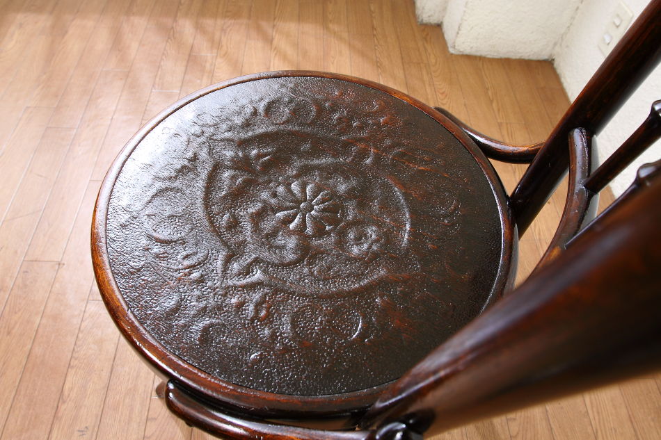 トーネットThonet No98スピンドルバックベントウッドチェア