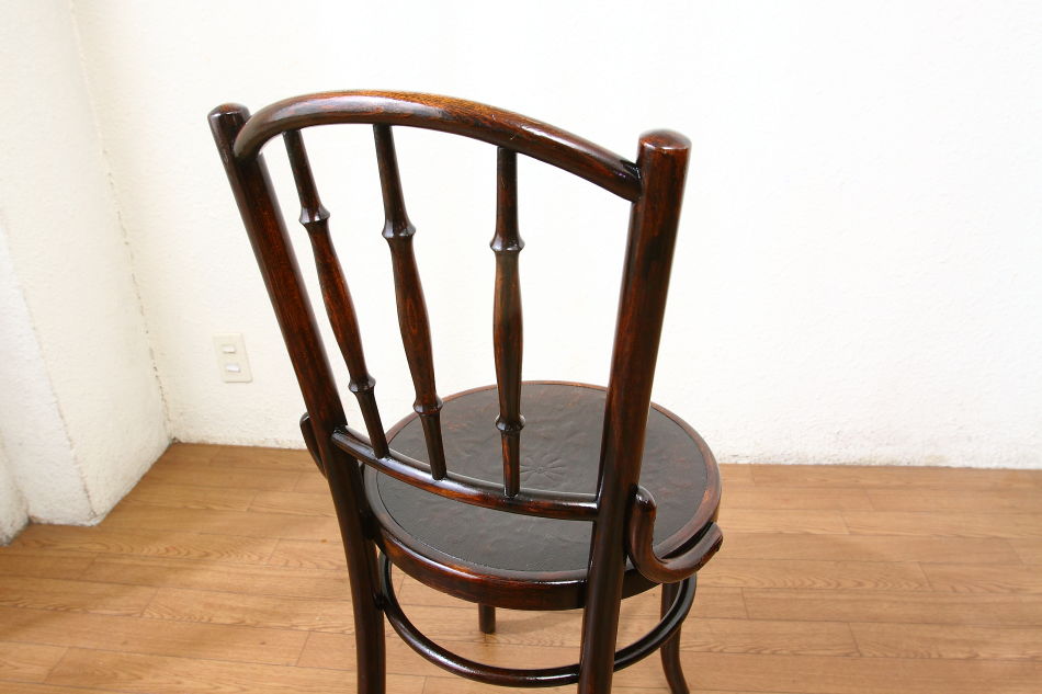 トーネットThonet No98スピンドルバックベントウッドチェア