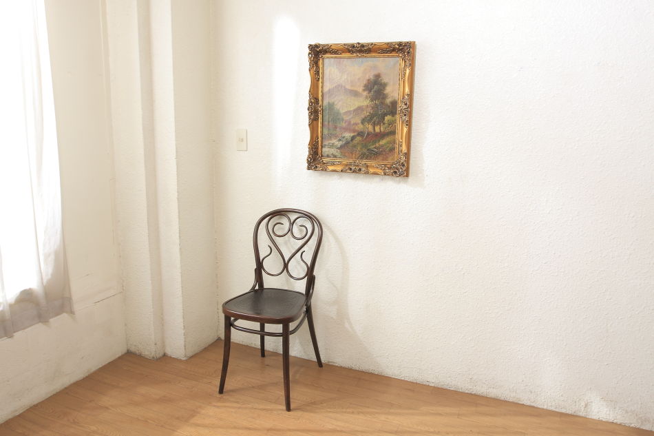 Landscape in the 19th century / Oil painting