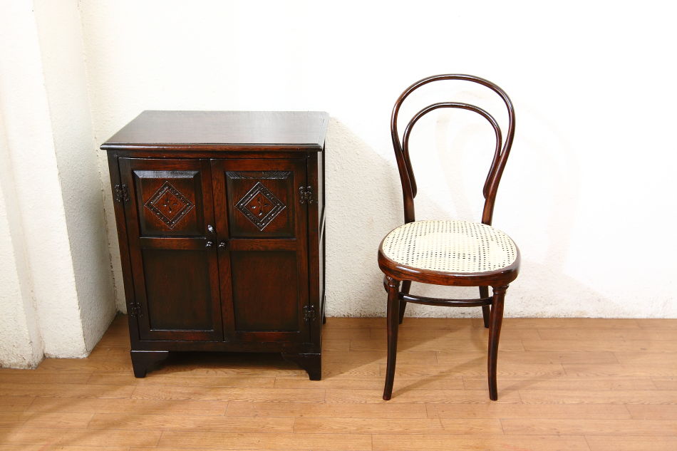 アーコールERCOL　オールドコロニアル スモールカップボード