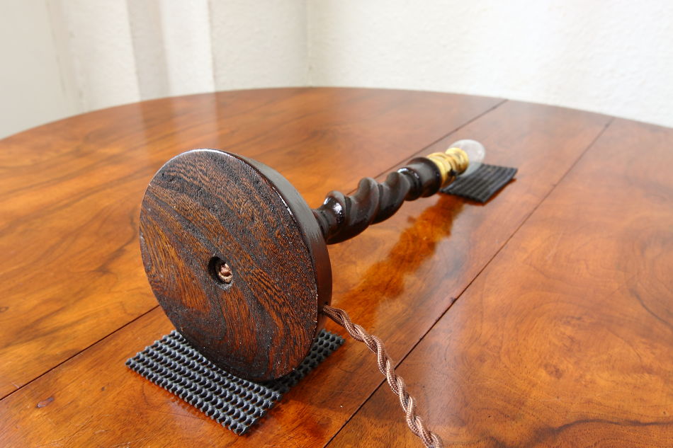 ツイストテーブルランプ/ベース 31cm