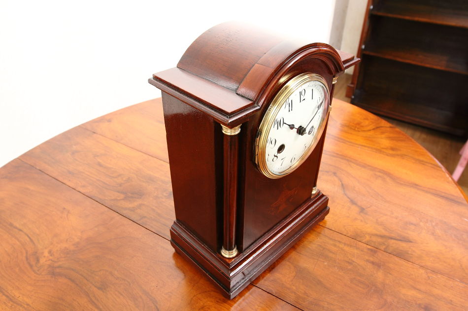 ドイツ製ハンブルクアメリカン社 装飾時計 動作品振り子時計