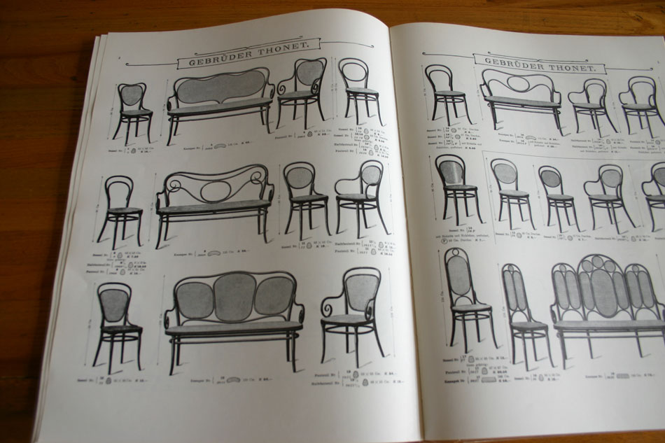 トーネットThonet　No.8 ベントウッドチェア 