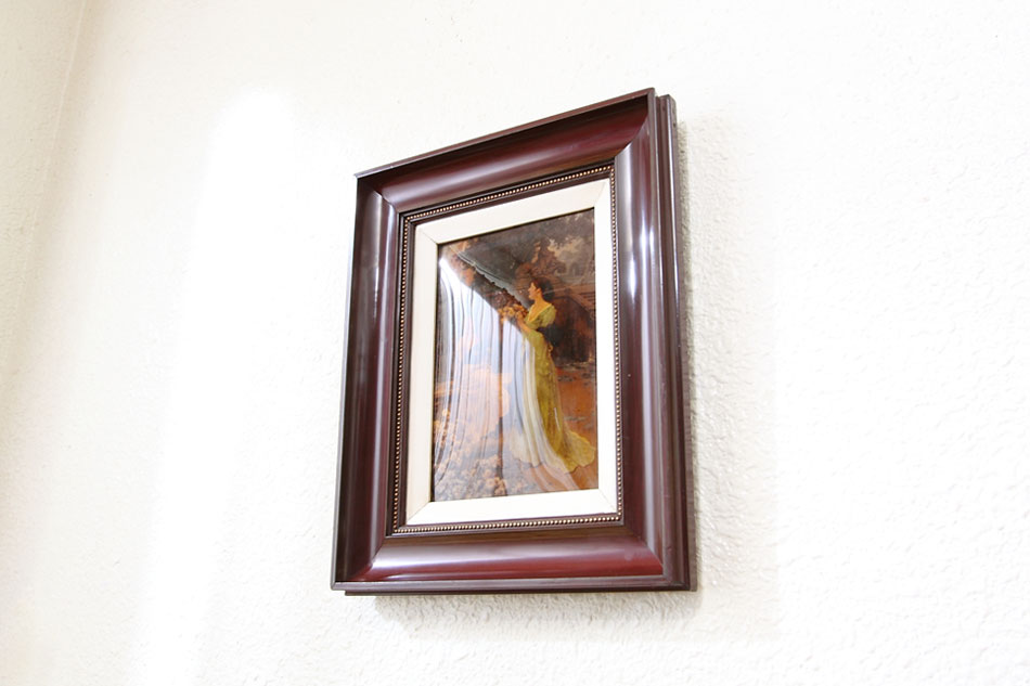 2 Ladies in Victorian Garden / Crystolian Painting