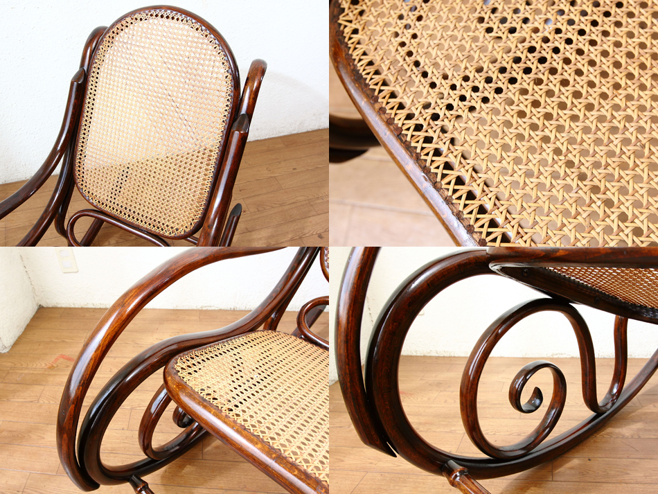 トーネットThonet #7010ベントウッドスモールロッキングチェア