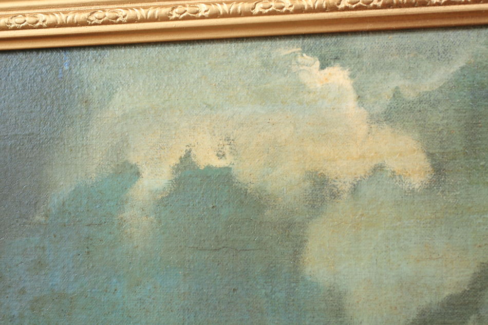 The French Fleet / Oil Painting