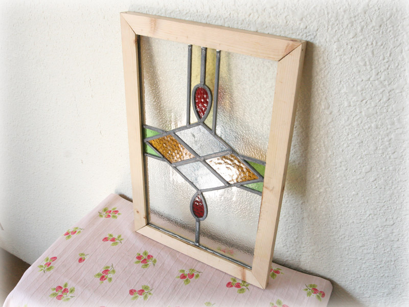 ステンドグラス　26×43 【リセール品】