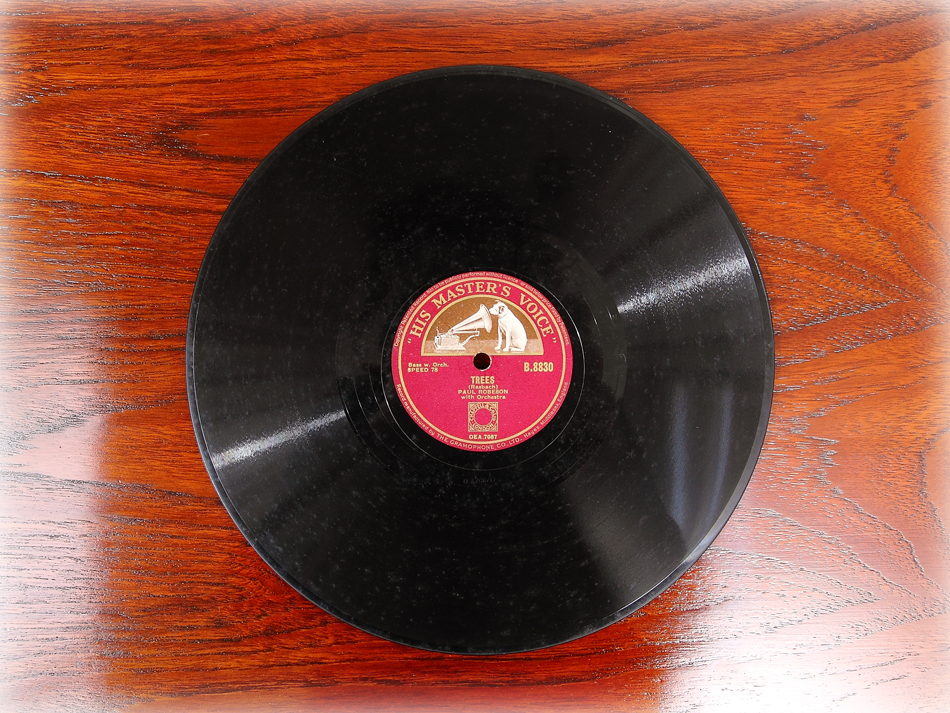 SPレコード盤  10インチ25cm ～PAUL ROBESON with Orchestra～
