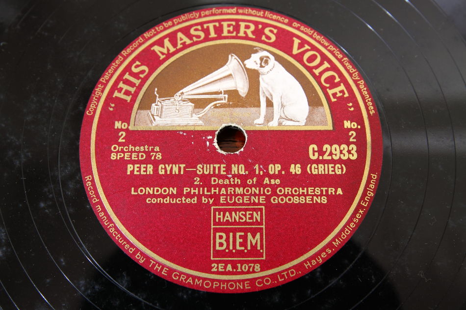 SPレコード盤12インチ30cm ～LONDON PHILHARMONIC ORCESTRA～1.2