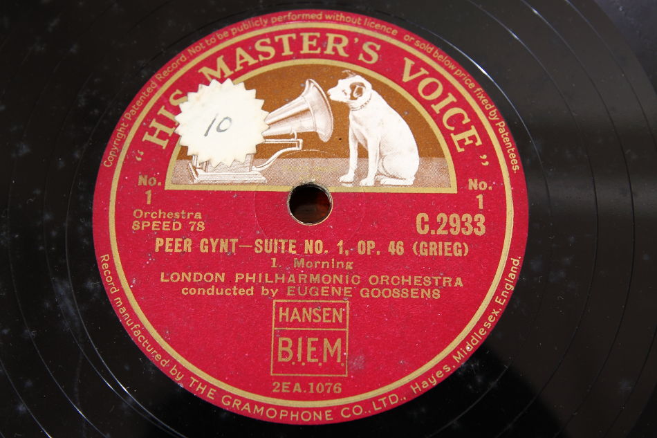 SPレコード盤12インチ30cm ～LONDON PHILHARMONIC ORCESTRA～1.2