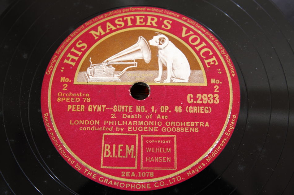 SPレコード盤12インチ30cm ～LONDON PHILHARMONIC ORCESTRA～1.2