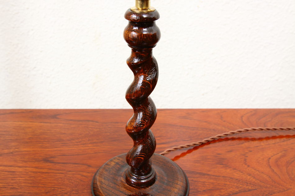 ツイストテーブルランプ/ベース 33cm