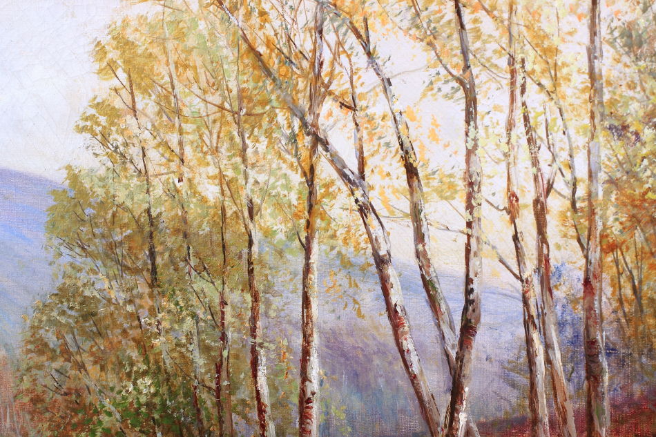 A Trout Pool on the River Teifi / Oil Pinting