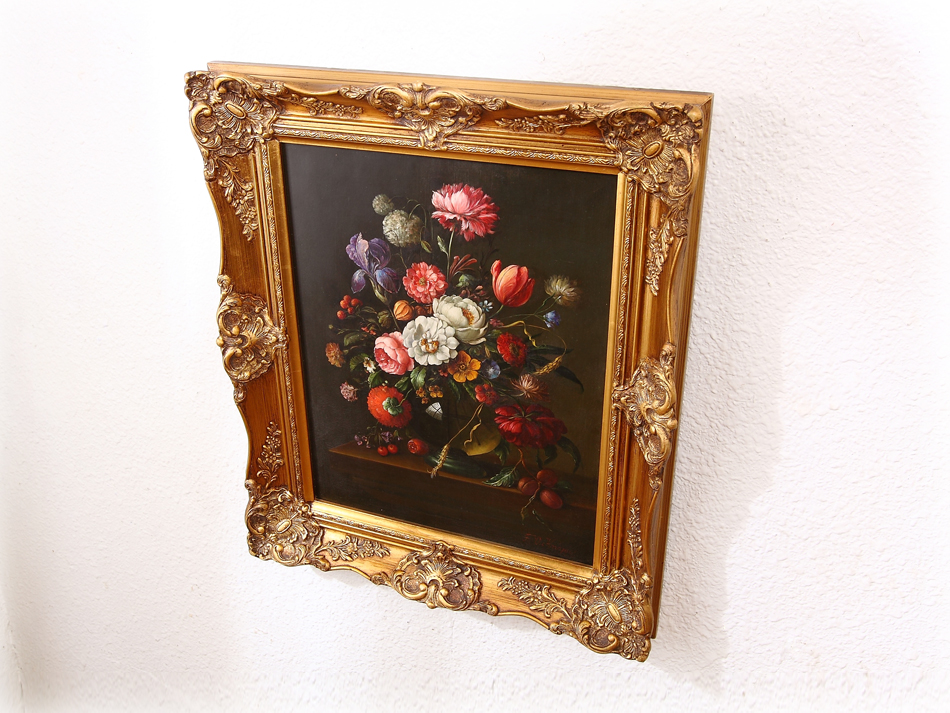 Still Life of Flowers / Oil Pinting