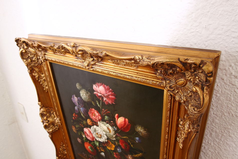 Still Life of Flowers / Oil Pinting