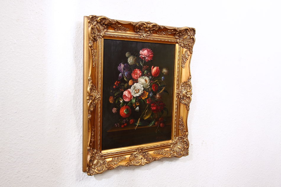 Still Life of Flowers / Oil Pinting